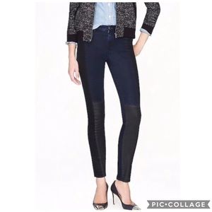 EUC J. Crew Mid Rise Blocked Matchstick Jeans